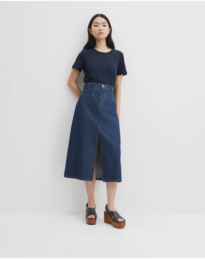 Country Road - Australian Good Earth Cotton Slub Short Sleeve T-shirt