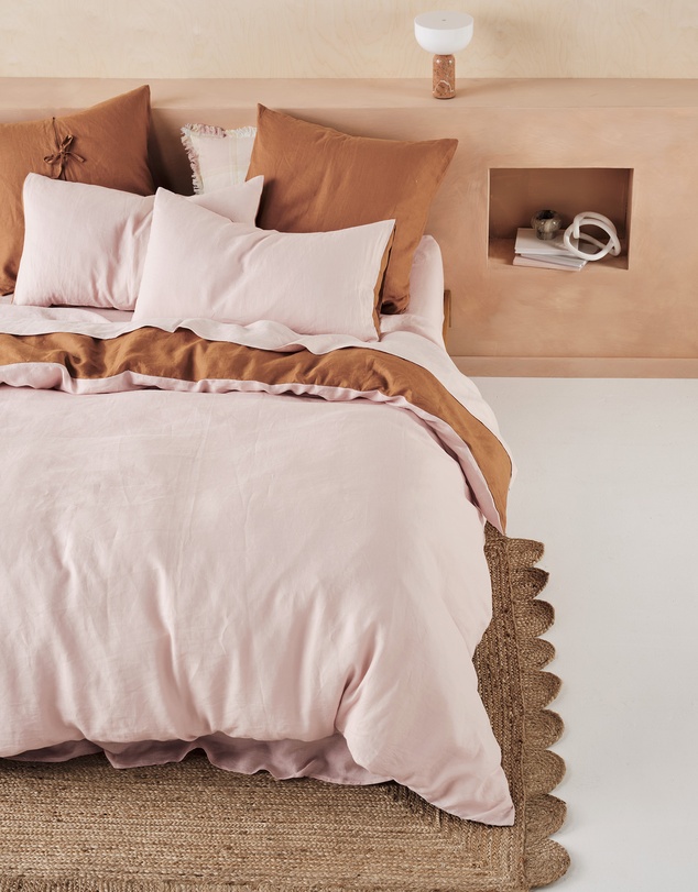 Linen House - Nimes Duet Pure Linen Quilt Cover Set