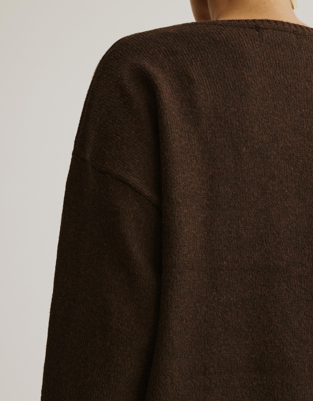 Atmos&Here Curvy - Teo V Neck Knit Jumper