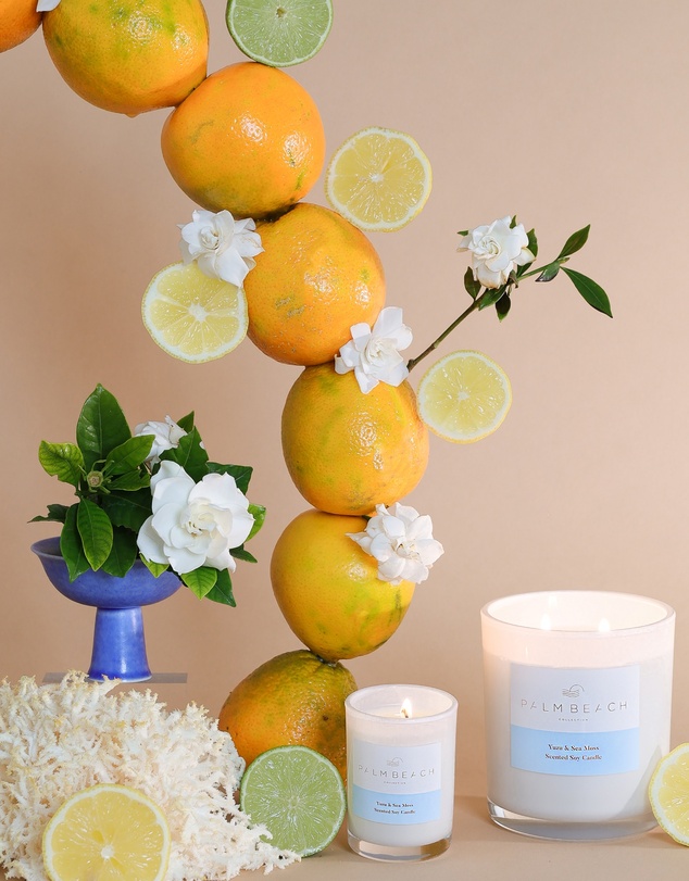 Palm Beach Collection - Yuzu & Sea Moss Scented Candle 420g
