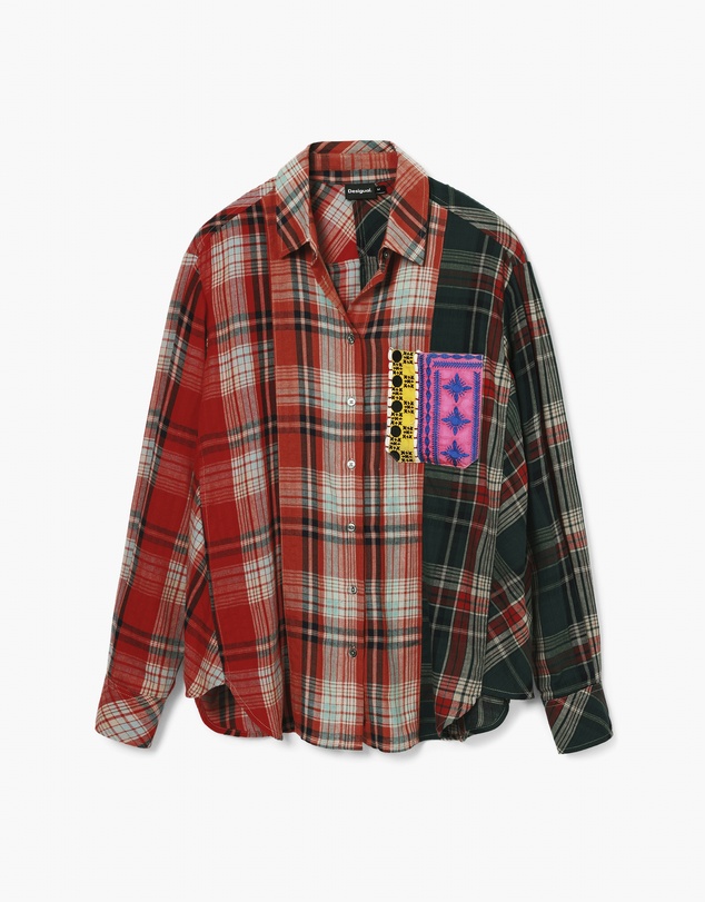 Desigual - Striped print shirt