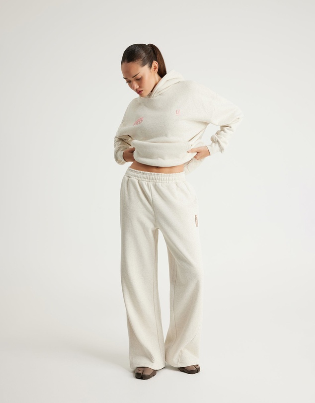 Upstate - Off-Duty Track Pant - Oatmeal Marle