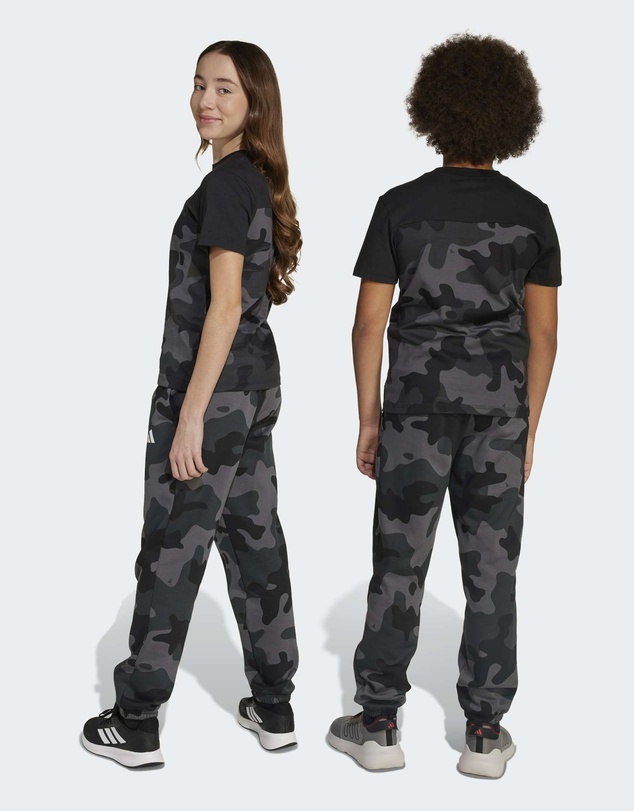 adidas Sportswear - Seasonal Essentials Camo Fleece Pant Kids