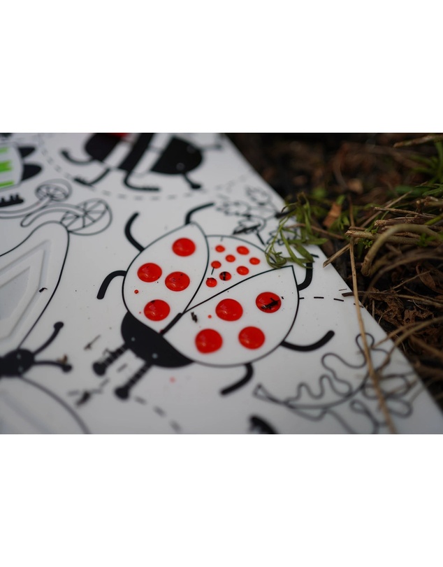 HeyDoodle - Busy Bugs Sensory Colouring & Doodle Mat