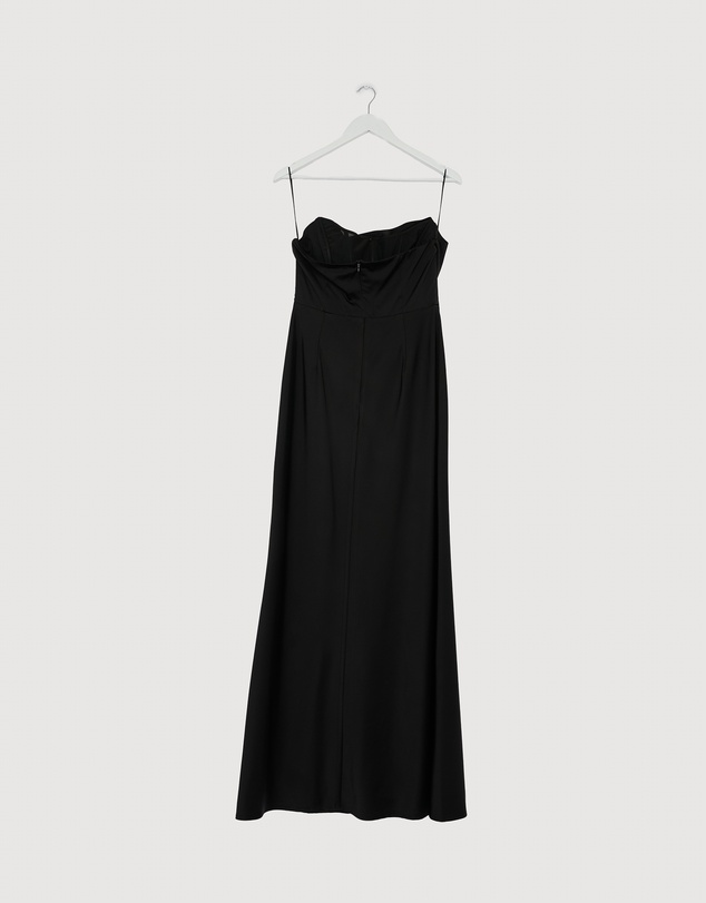 Revibe - Repaired CHANCERY Jada Strapless Corset Maxi Dress - AU 12