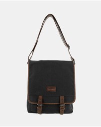 Pierre Cardin - Pierre Cardin Canvas Buckle Satchel