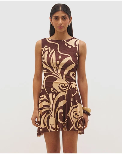MON RENN - Tamarind Mini Dress