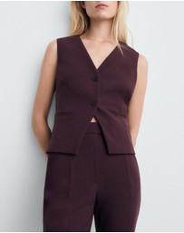 M.N.G - Mid-Rise Flare Trousers