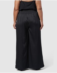 Pink Dusk by Curve Project - Last Time Satin Pants