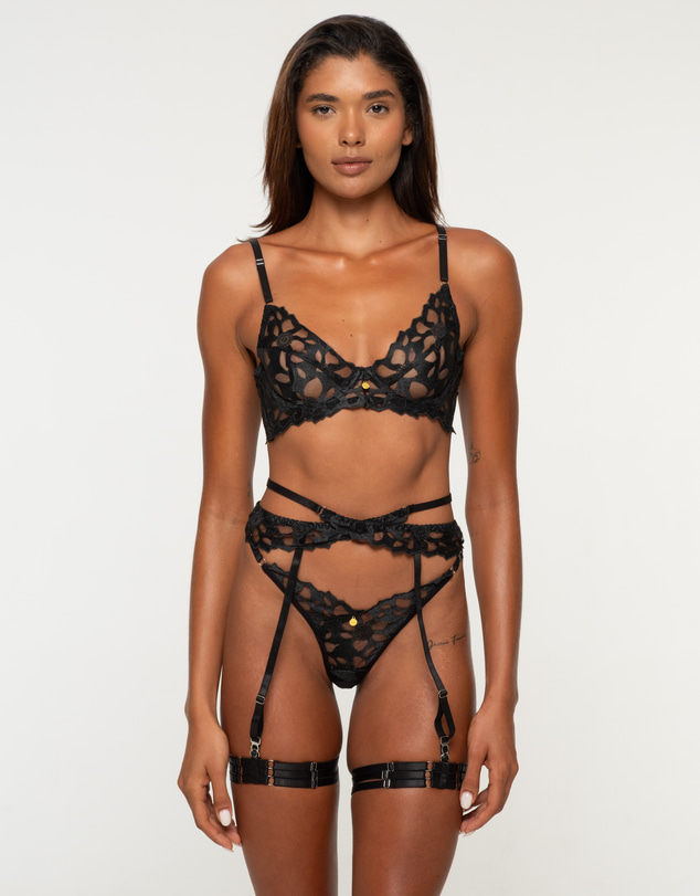 One Empire - Miley Black Lingerie Set