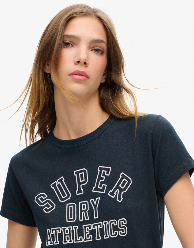 Superdry - Athletic Graphic Fitted Slim Fit Tee