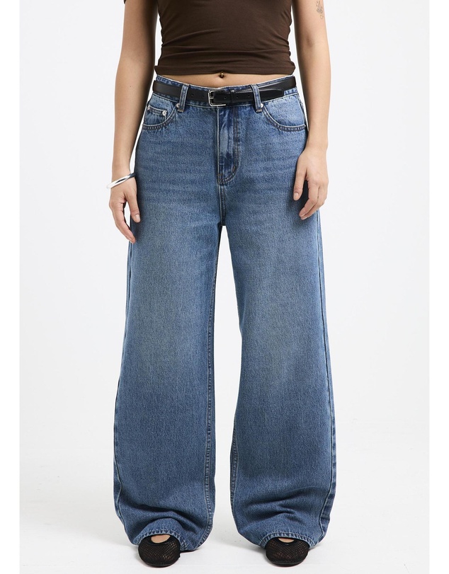 Subtitled - Alexa Mid Rise Relaxed Denim Jeans