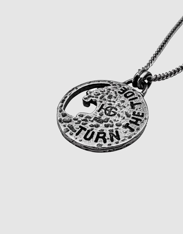 Haze & Glory - ICONIC EXCLUSIVE - Turn The Tide Necklace in Oxidised 925 Silver