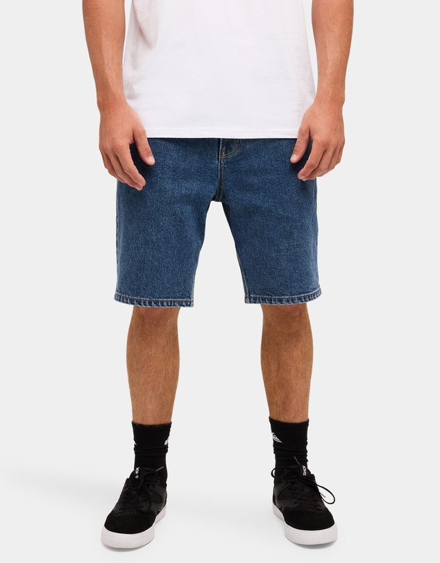 Quiksilver - Mens Aqua Cult Denim Shorts