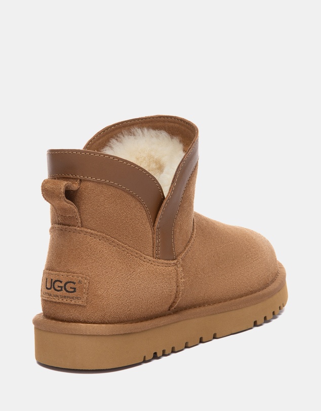 EVERAU - Australian Shepherd Ugg Mini Wintra Cow Suede Upper UGG Boots
