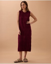 Ceres Life - Daisy Diamond Knit Midi Dress