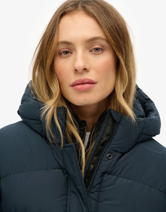 Superdry - Hooded Sports Puffer Mid Jacket