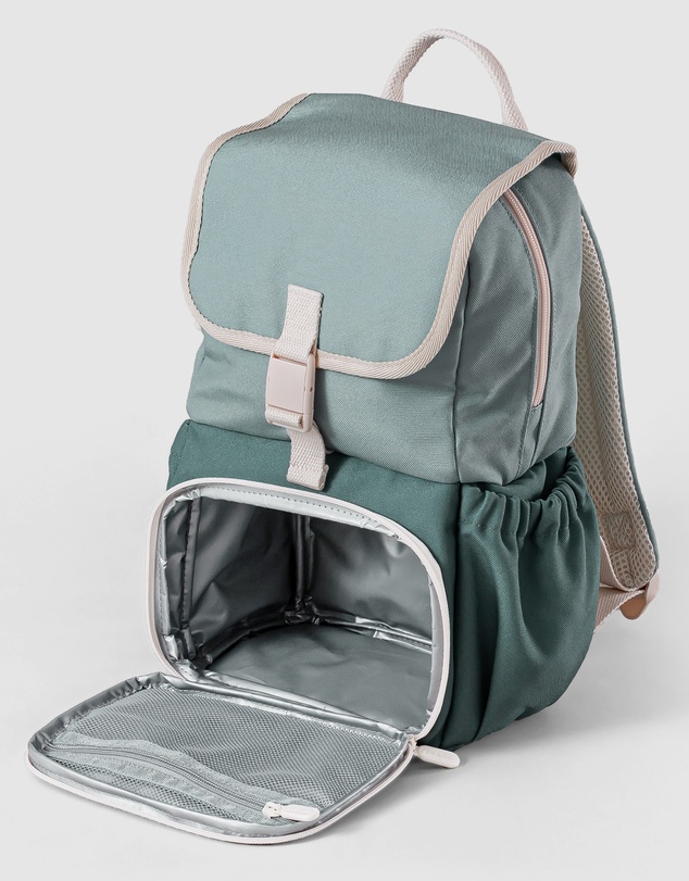 Monbento - Monbento MB The Kids Insulated Backpack Explorer - Green Forest