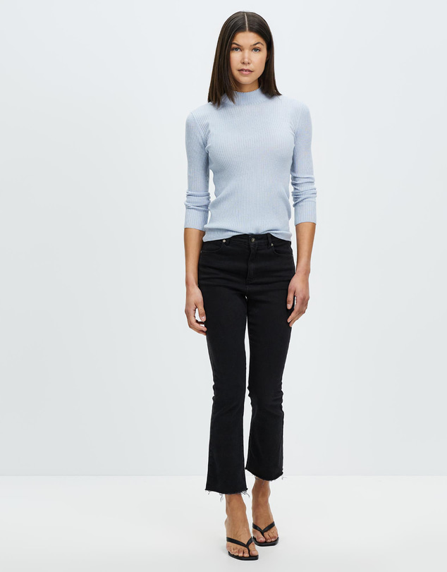 Honey and Beau - High Neck Base Top