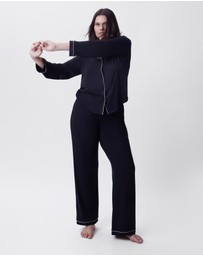 Bras N Things - Emilia Long Pant - Black