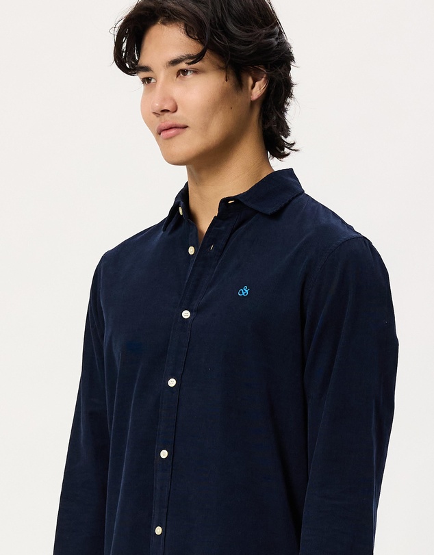 Scotch & Soda - Regular-Fit Corduroy Shirt