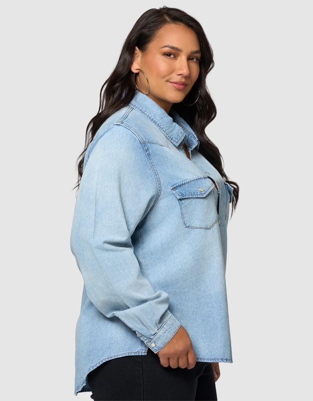 Indigo Tonic - Lyric Denim Shirt