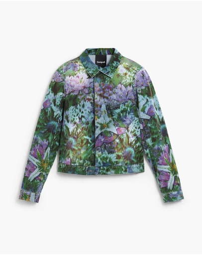 Desigual - Wild garden denim jacket