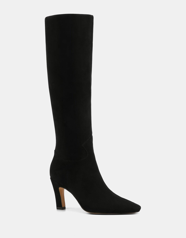 Wittner - Louella Long Boots Black Suede