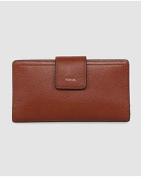 Fossil - Logan Brown Tab Clutch