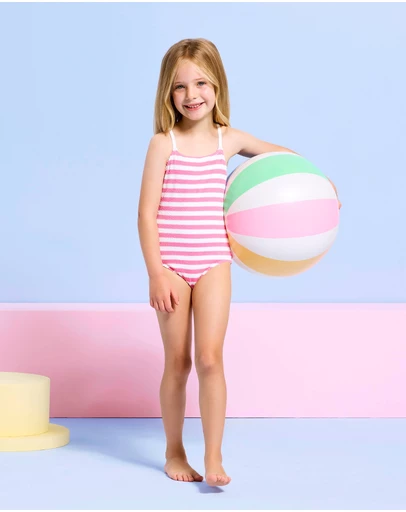 Seafolly - Textured One Piece - Kids