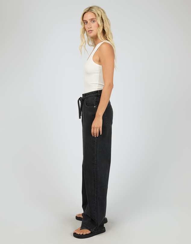 All About Eve - Gia High Rise Baggy Coal