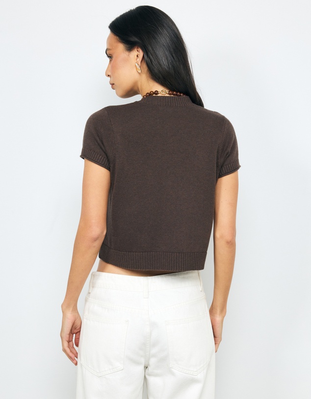 AERE - Abi Cotton Cashmere Blend Cardigan
