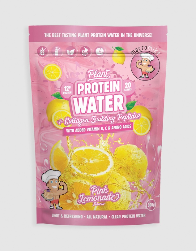 Macro Mike - Pink Lemonade Plant Protein Water - 300g