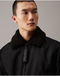 Calvin Klein Jeans - Relaxed Nylon Aviator Jacket