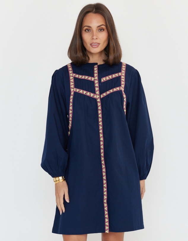 ALEXANDRA - Kai Dress Navy