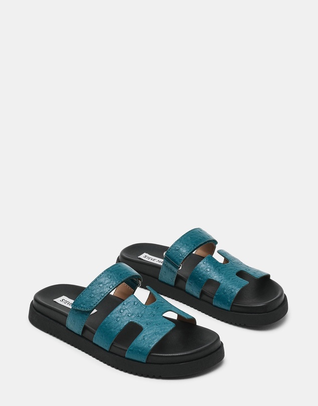 Steve Madden - Mayven-ost teal ostrich