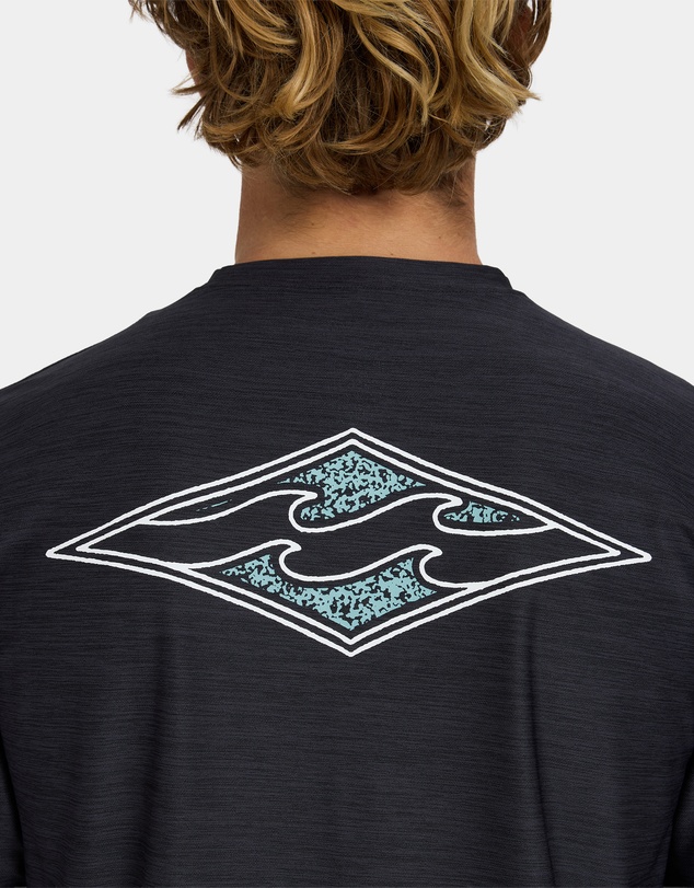 Billabong - Mens Diamond Shoreline Loose Fit Short Sleeve Rashguard
