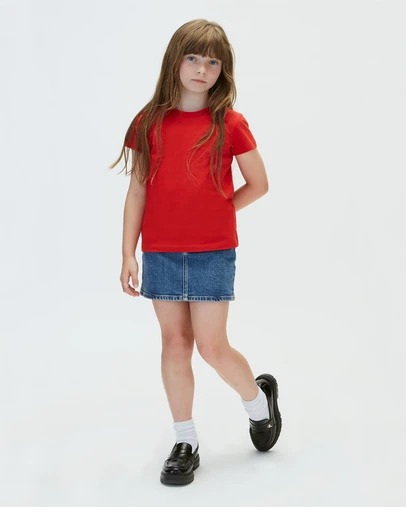 Calvin Klein Jeans - Girls Neckline Embroidered T-Shirt