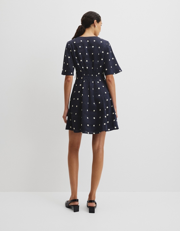 Country Road - Print Panelled Mini Dress