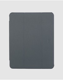 Tucano - Tucano Satin Folio Case Dark Blue for iPad Air 13 Inch M2 2024 with Pencil Holder and Stand