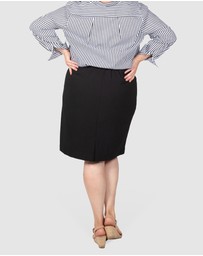 Love Your Wardrobe - Margot Bengaline Skirt