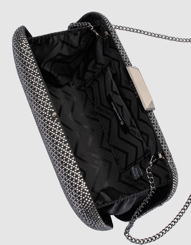 Olga Berg - Edie Crystal Clutch