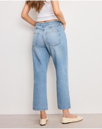 Good American - Good 90s Cropped Relaxed Jeans