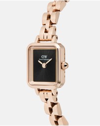 Daniel Wellington - Quadro Mini Arch 3-Link Onyx Sunray RG