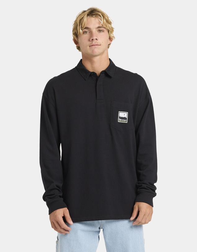 Quiksilver - Mens Mercury Rugby Long Sleeve T-Shirt