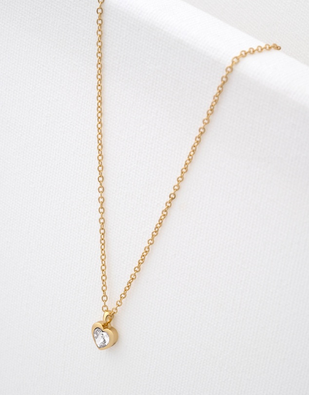 Ted Baker - HANNELA: Crystal Heart Pendant Necklace