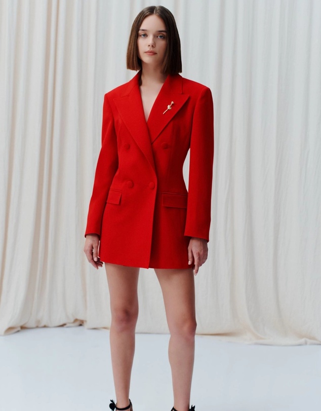 Marella - ICONIC EXCLUSIVE - Emily Ratajkowski - Waisted Blazer