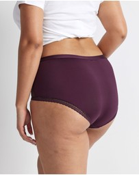 Kayser - 2 Pack Elevated Lace & Micro Full Brief