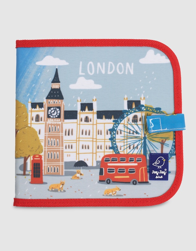 Jaq Jaq - Jaq Jaq Bird - Cities of Wonder Erasable Book - London