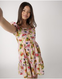 Decjuba Kids - Jasmine Mini Dress - Teens